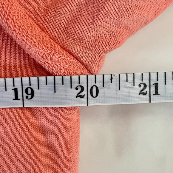 Universal Thread Good Co. Coral Ruffle sweatshirt Size M - Picture 9 of 9